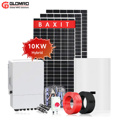 220V Household Solar Power System Full Set Photovoltaic Solar Power Generation 240V Energy Storage Battery Off The Grid